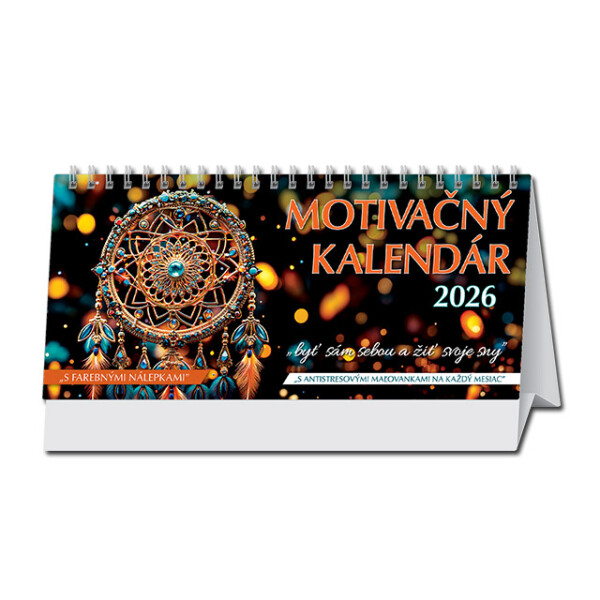 Desk Calendar Motivational Desk Calendar 2026