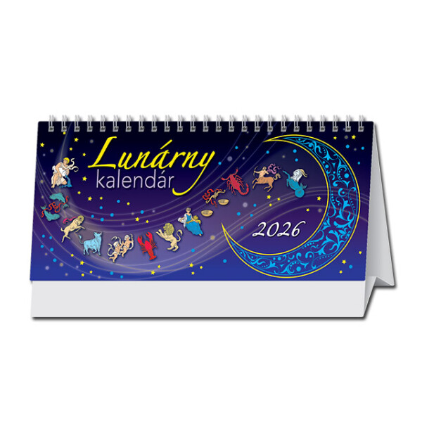 Desk Calendar Lunar Desk Calendar 2026
