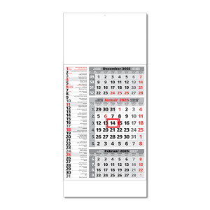 Planning calendar STANDARD 3M combi 2026 - Reklamnepredmety