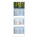 Planning calendar KLASIK 3M blue 2025 - T08-26E - variant Sp T08-26E