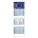 Planning calendar KLASIK 3M blue 2025 - T08-26QK - variant Sp T08-26QK