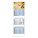 Planning calendar KLASIK 3M blue 2025 - T08-26QP - variant Sp T08-26QP
