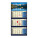 LUXUS 3M blue planning calendar 2026 - T09-26K - variant Sp T09-26K