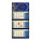 LUXUS 3M blue planning calendar 2026 - T09-26QS - variant Sp T09-26QS