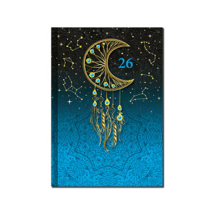 Daily diary A5 ART DREAMCATCHER 2026 - Reklamnepredmety