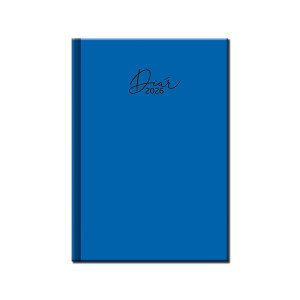 Daily diary A5 COLORS blue 2026 - Reklamnepredmety