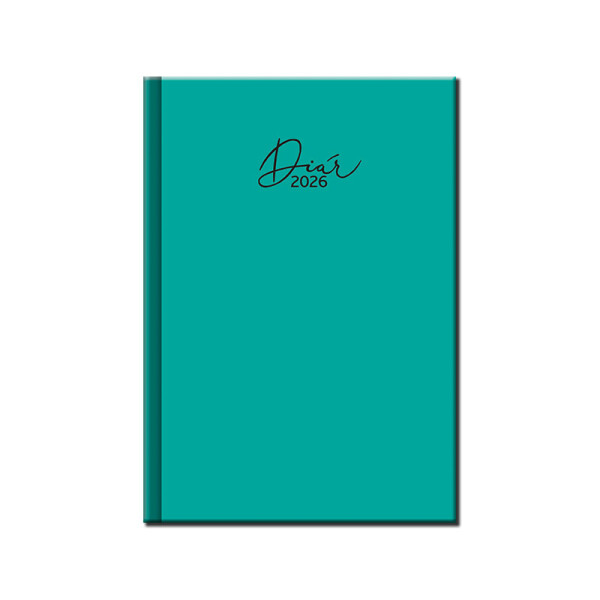 Daily diary A5 COLORS mint 2026