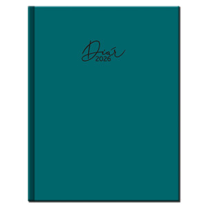 Manager diary A4 COLORS teal 2026 - Reklamnepredmety