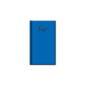 Mini diary A6 COLORS blue 2026 - Reklamnepredmety