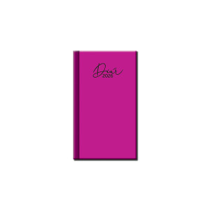 Mini diary FSC A6 COLORS cyclamen 2026 - Reklamnepredmety