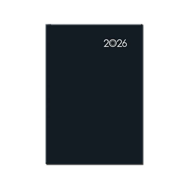 Daily diary A5 FALCON black 2026