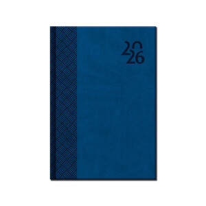 Daily diary A5 VENETIA blue 2026 - Reklamnepredmety