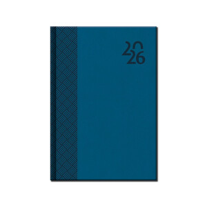 Daily diary A5 VENETIA turquoise 2026 - Reklamnepredmety