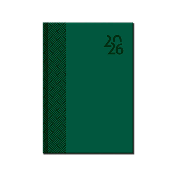 Daily diary A5 VENETIA green 2026
