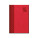Daily diary A5 VENETIA red 2026 - D67-26 - variant Sp D67-26