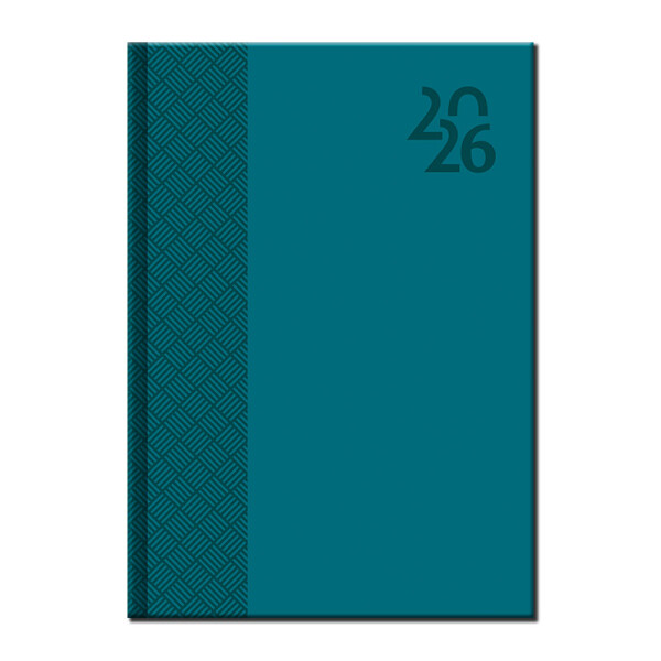 Manager diary B5 VENETIA turquoise 2026