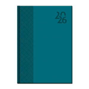 Manager diary B5 VENETIA turquoise 2026 - Reklamnepredmety