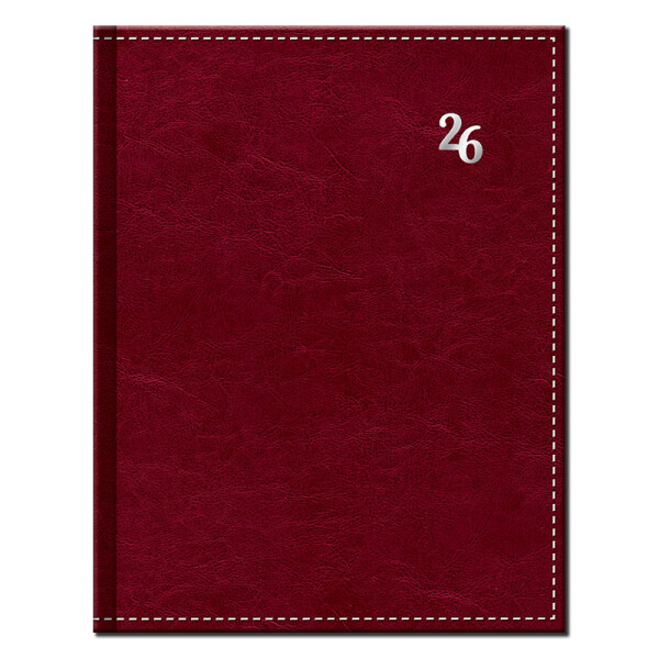 Manager diary A4 NEAPOL burgundy 2026