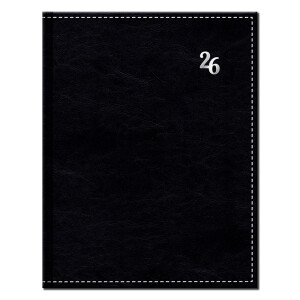 Manager diary A4 NEAPOL black 2026 - Reklamnepredmety