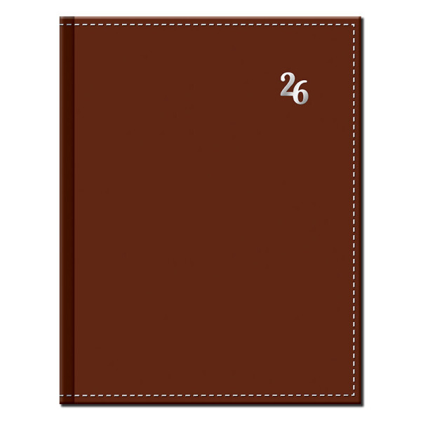 Manager diary A4 NEAPOL brown 2026