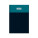 Daily diary A5 MILANO turquoise-black 2026 - D86-26 - variant Sp D86-26