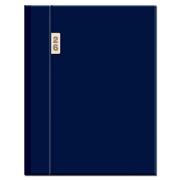 Manager diary A4 TOSCANA blue 2026