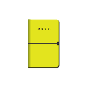 Mini diary A6 CAPRI neon 2026 - Reklamnepredmety