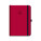 Daily diary A5 FLORENCIA red with elastic band 2026 - D103-26 - variant Sp D103-26