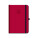 Weekly diary A5 FLORENCIA red with elastic band 2026 - D112-26 - variant Sp D112-26
