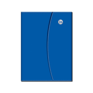 Weekly diary A5 MAGNETIC blue 2026 - Reklamnepredmety