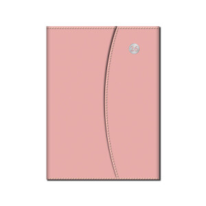 Weekly diary A5 MAGNETIC pink 2026 - Reklamnepredmety