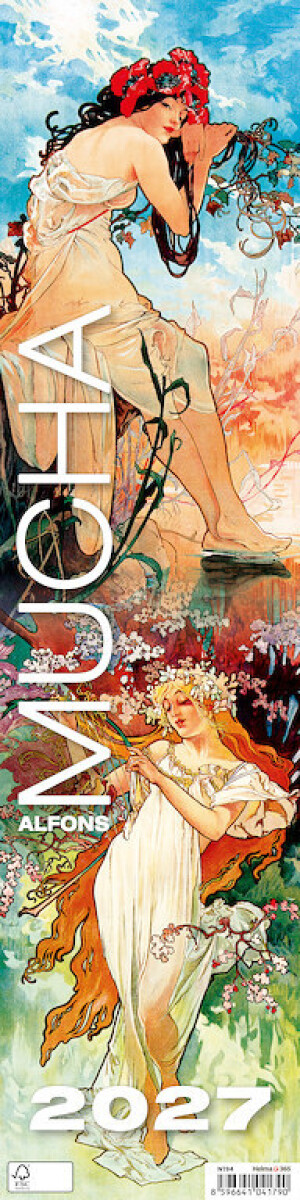 Alfons Mucha Kalender - Krawatte - Reklamnepredmety