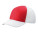 MB070 5-Panel Polyester Mesh Cap - MB070-Red-White - variant Ls 1000128487