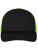 MB070 5-Panel Polyester Mesh Cap - MB070_Black_Neon-Yellow - variant Ls 1000304368