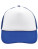MB070 5-Panel Polyester Mesh Cap - MB070_White_Royal - variant Ls 1000295622