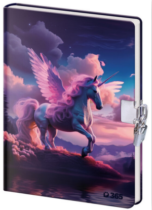 Monument 13x18 cm with lock - Unicorn - Reklamnepredmety