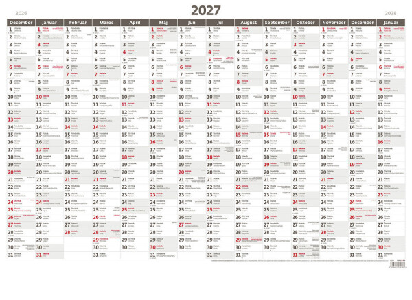 Annual planning map A1 - without images