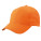 MB6118 Brushed 6-Panel Cap - MB6118-Orange - variant Ls 1000128656