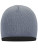 MB7584 Beanie with Contrasting Border - MB7584_Light-Grey_Dark-Grey - variant Ls 1000129049