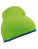 MB7584 Beanie with Contrasting Border - MB7584_Lime-Green_Royal - variant Ls 1000129051