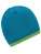 MB7584 Beanie with Contrasting Border - MB7584_Turquoise_Lime-Green - variant Ls 1000129057