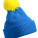 MB7967 Pompon Hat with Brim - MB7967-Azur-Yellow - variant Ls 1000129090