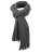 MB7989 Ribbed Scarf - MB7989_Anthracite_Black - variant Ls 1000129101