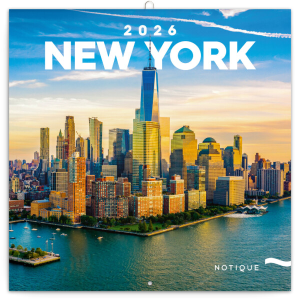 NOTIQUE Notepad New York 2026, 30 x 30 cm