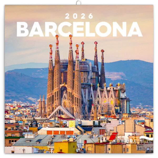 NOTIQUE Notepad Barcelona 2026, 30 x 30 cm