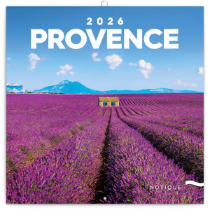 NOTIQUE Notebook Provence 2026, 30 x 30 cm - Reklamnepredmety
