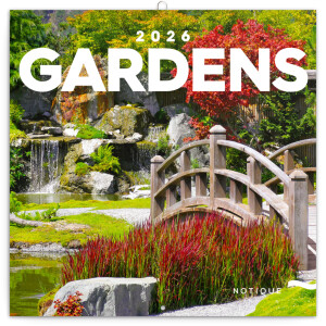 NOTIQUE Notepad Garden 2026, 30 x 30 cm - Reklamnepredmety