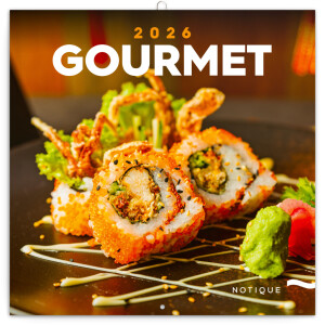 NOTIQUE Gourmet 2026 Notepad, 30 x 30 cm - Reklamnepredmety