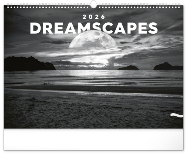 NOTIQUE Wall Calendar Dreamland 2026, 48 x 33 cm
