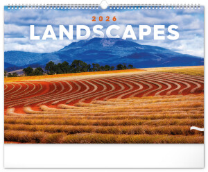 NOTIQUE Wall calendar Countries 2026, 48 x 33 cm - Reklamnepredmety